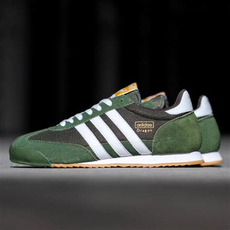 adidas dragon groen